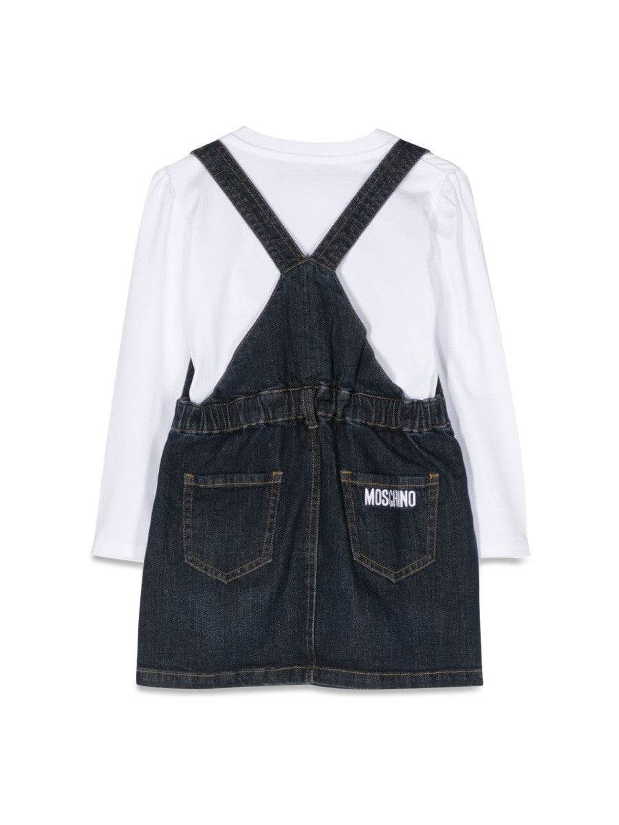 Moschino dungarees with t-shirt