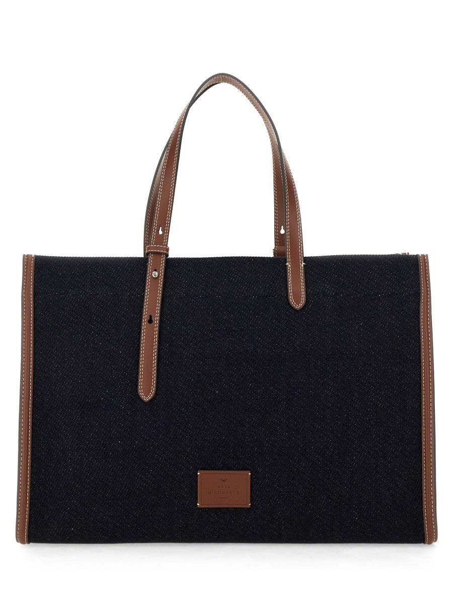 ANYA HINDMARCH "E/W EYES" TOTE BAG