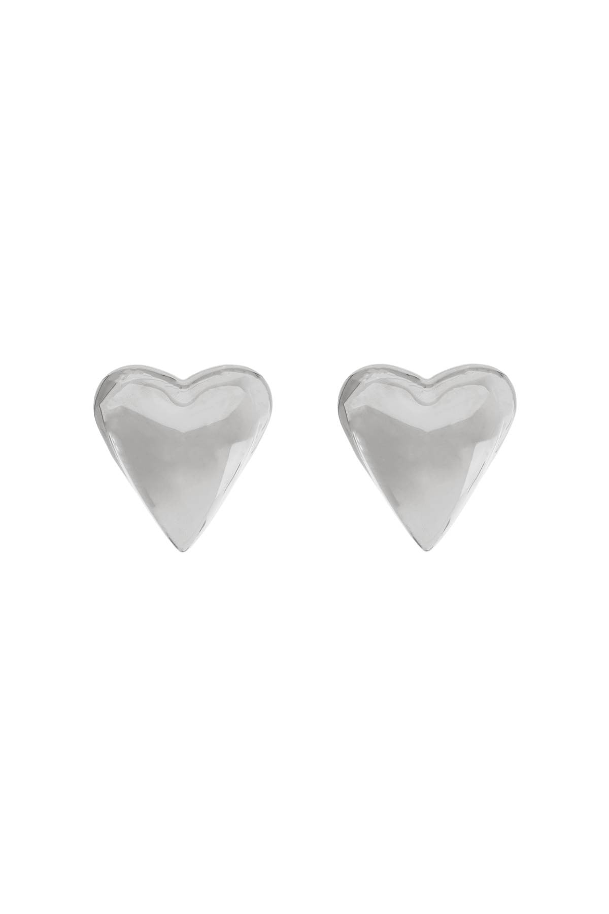 ALAIA earrings 'the heart bomb