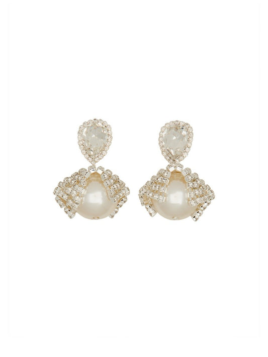 MAGDA BUTRYM EARRINGS WITH PEARLS