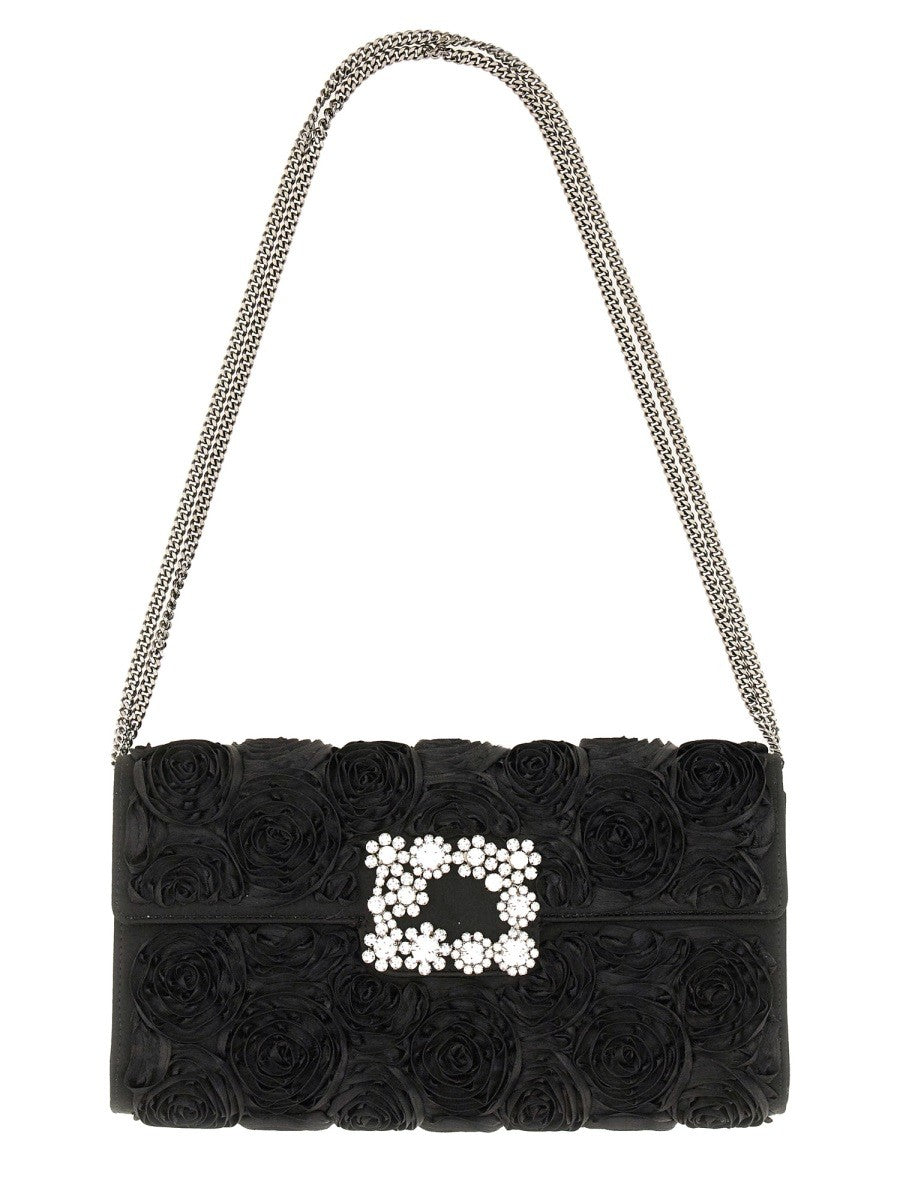 ROGER VIVIER "EFFLORESCENCE" CLUTCH BAG