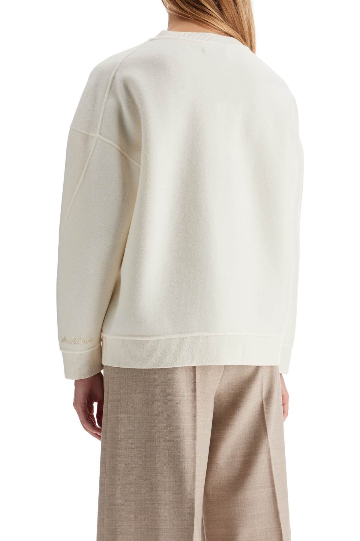 Max Mara 'elvira' wool and cashmere jersey