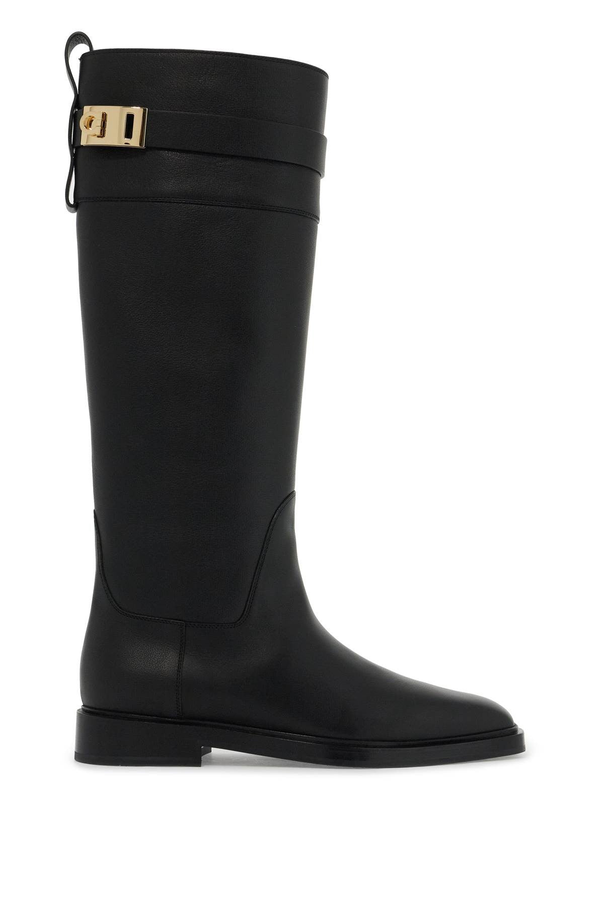 Ferragamo ely ornate boot with decor