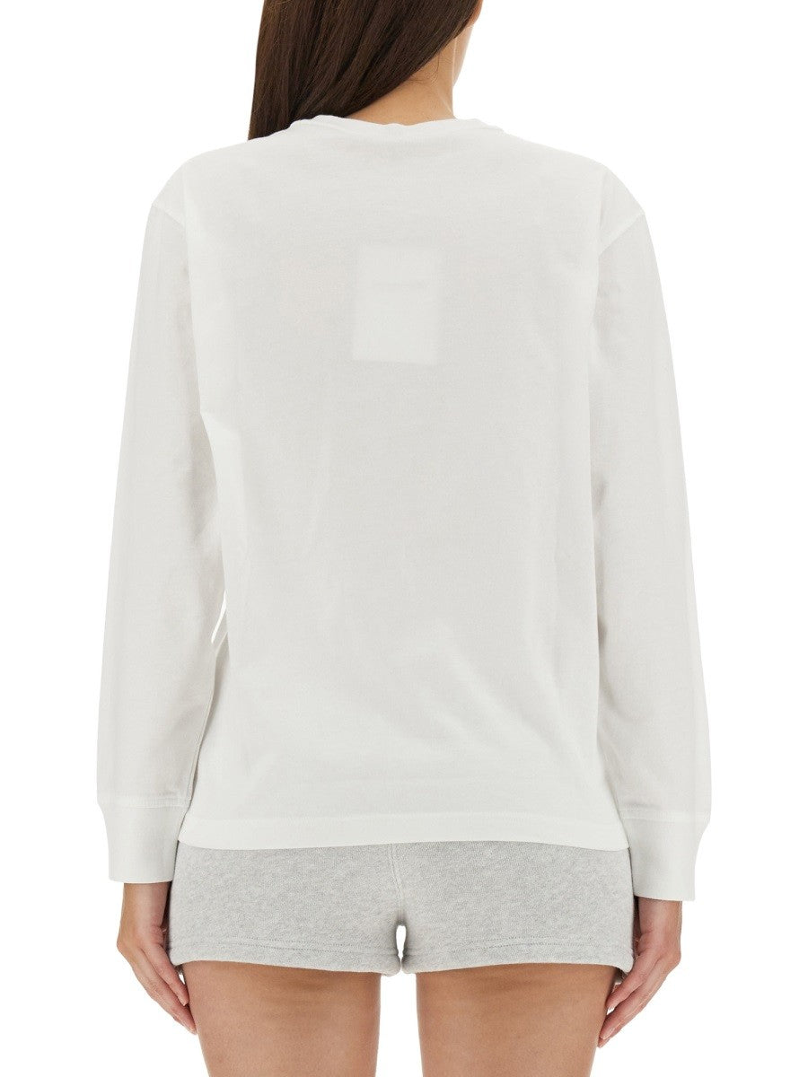 ALEXANDERWANG.T EMBOSSED LOGO T-SHIRT