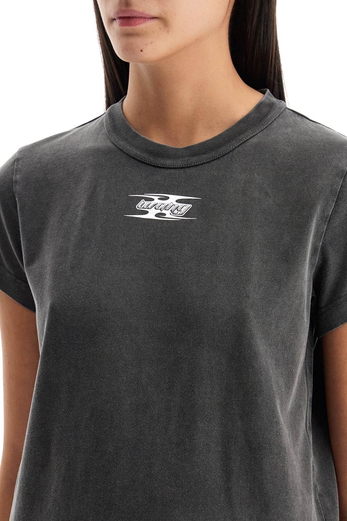 Alexander Wang embossed logo t-shirt