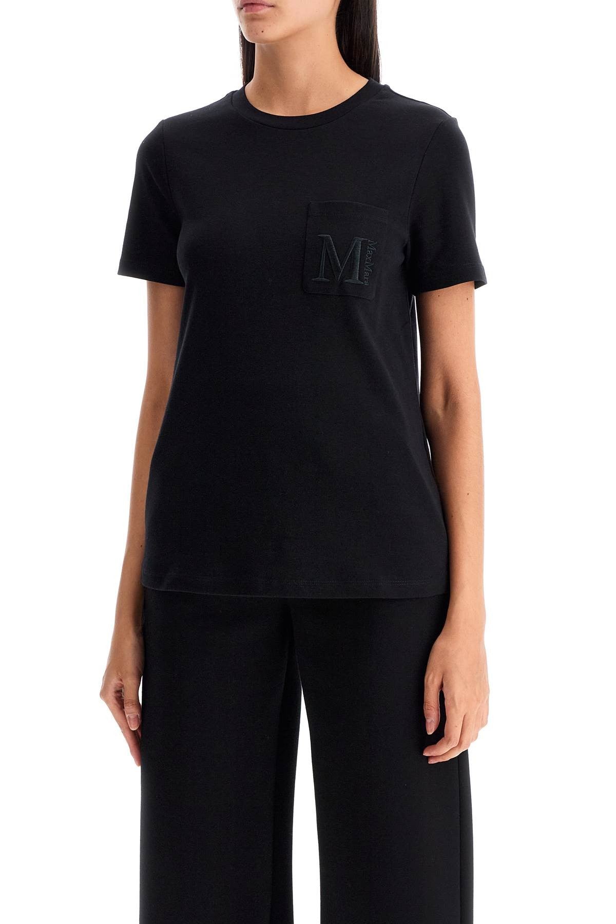 'S MAX MARA embroidered pocket madera t