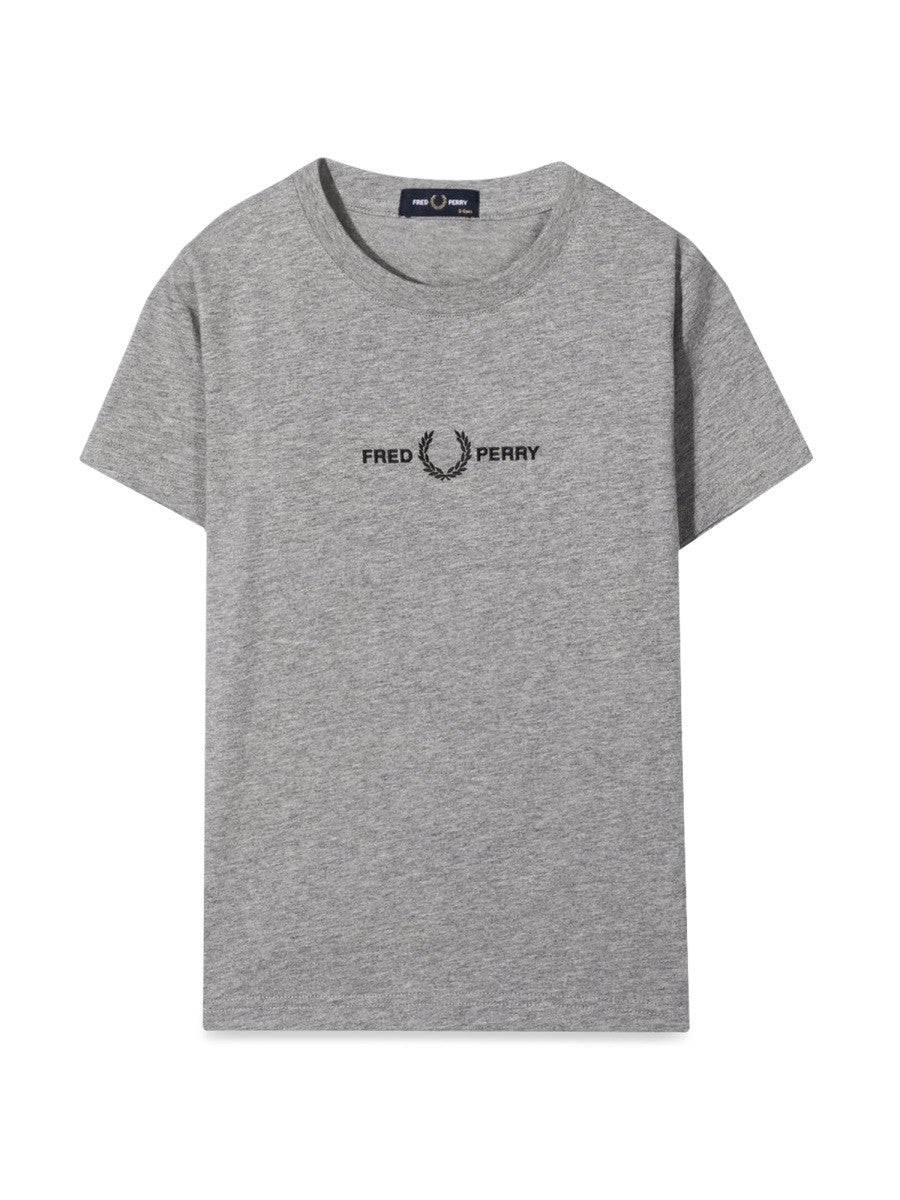 FRED PERRY EMBROIDERED T-SHIRT