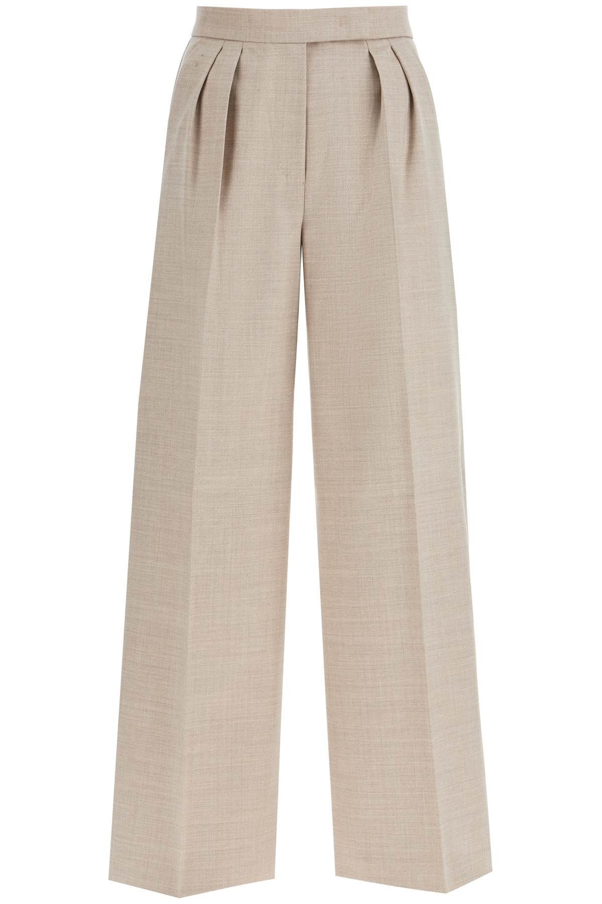 Max Mara 'entrata' wool gabardine