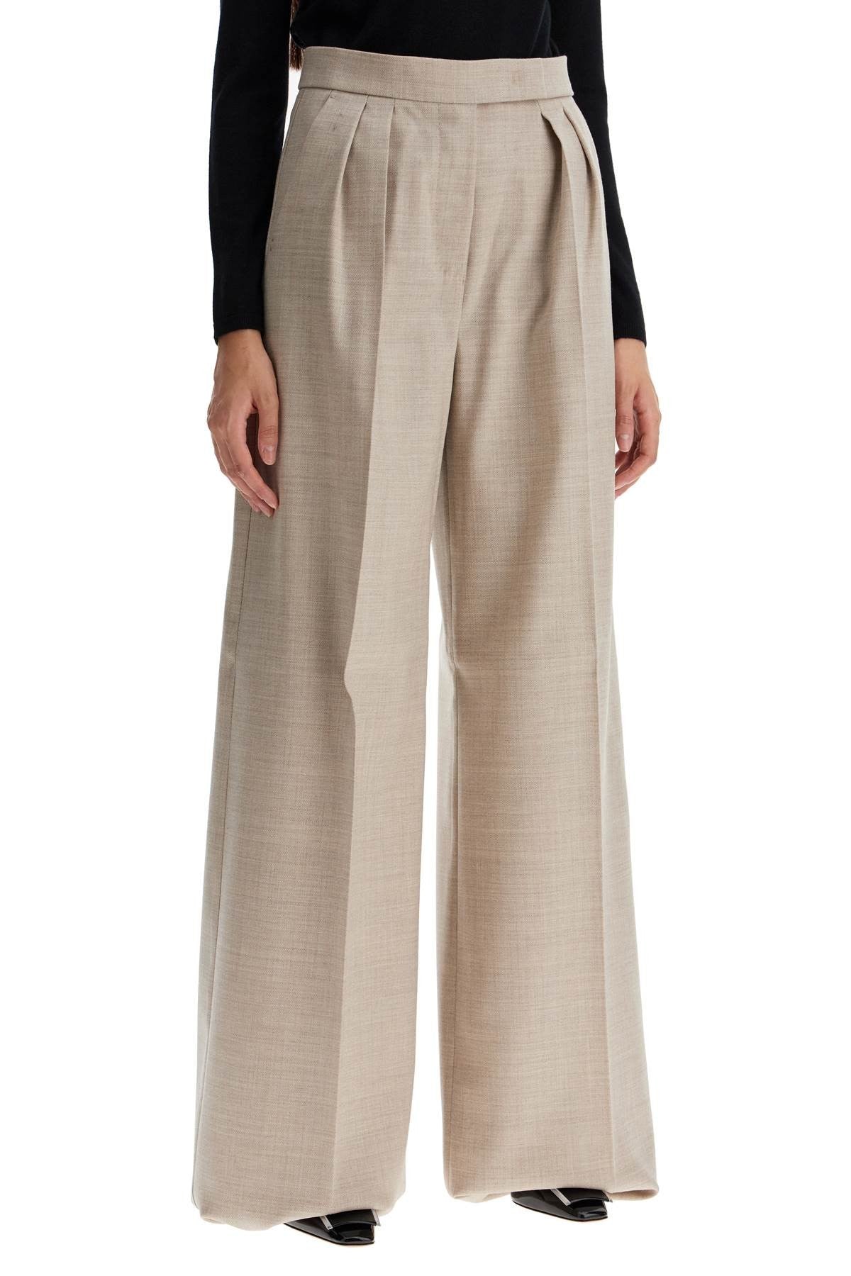 Max Mara 'entrata' wool gabardine