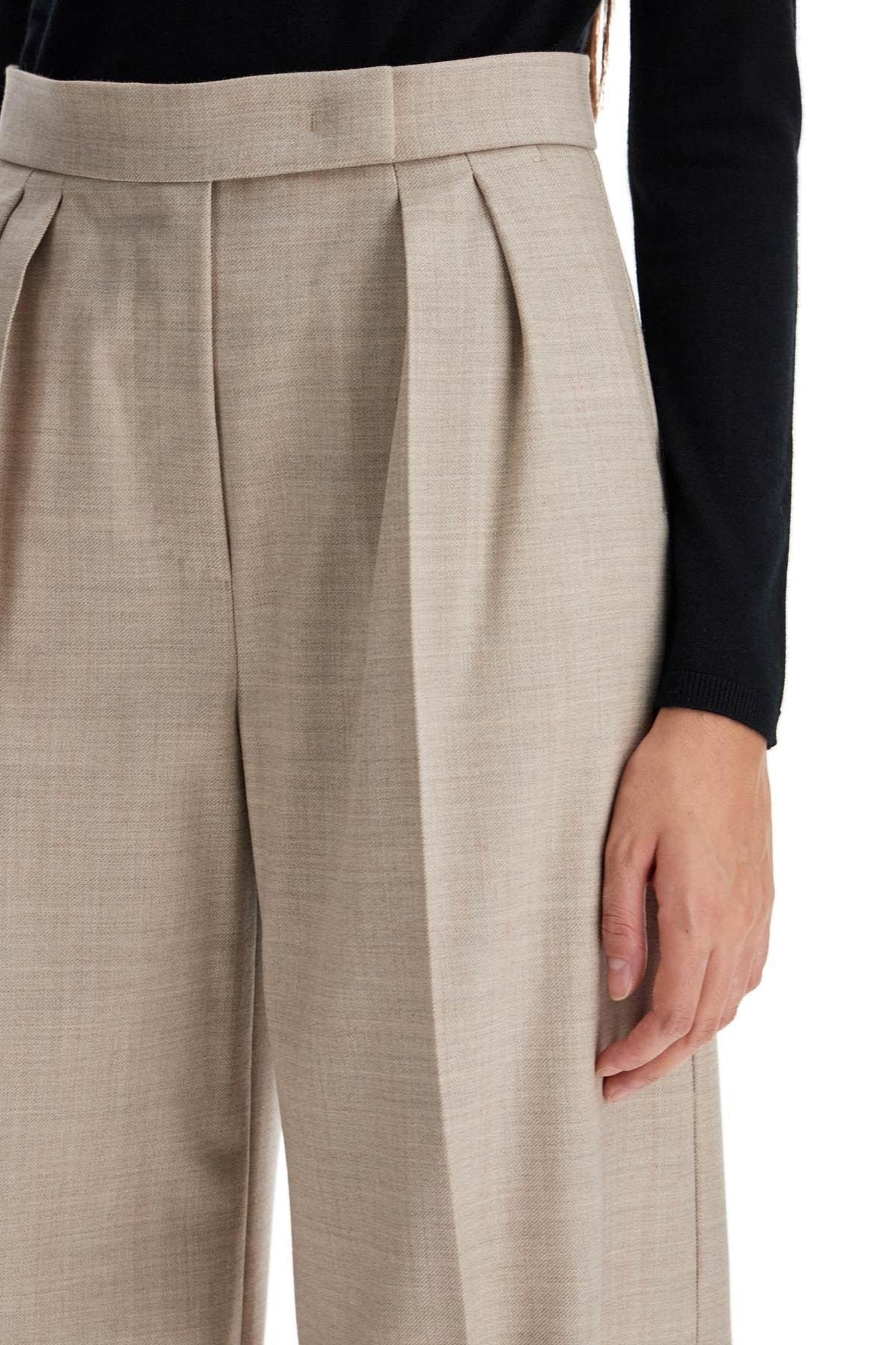 Max Mara 'entrata' wool gabardine