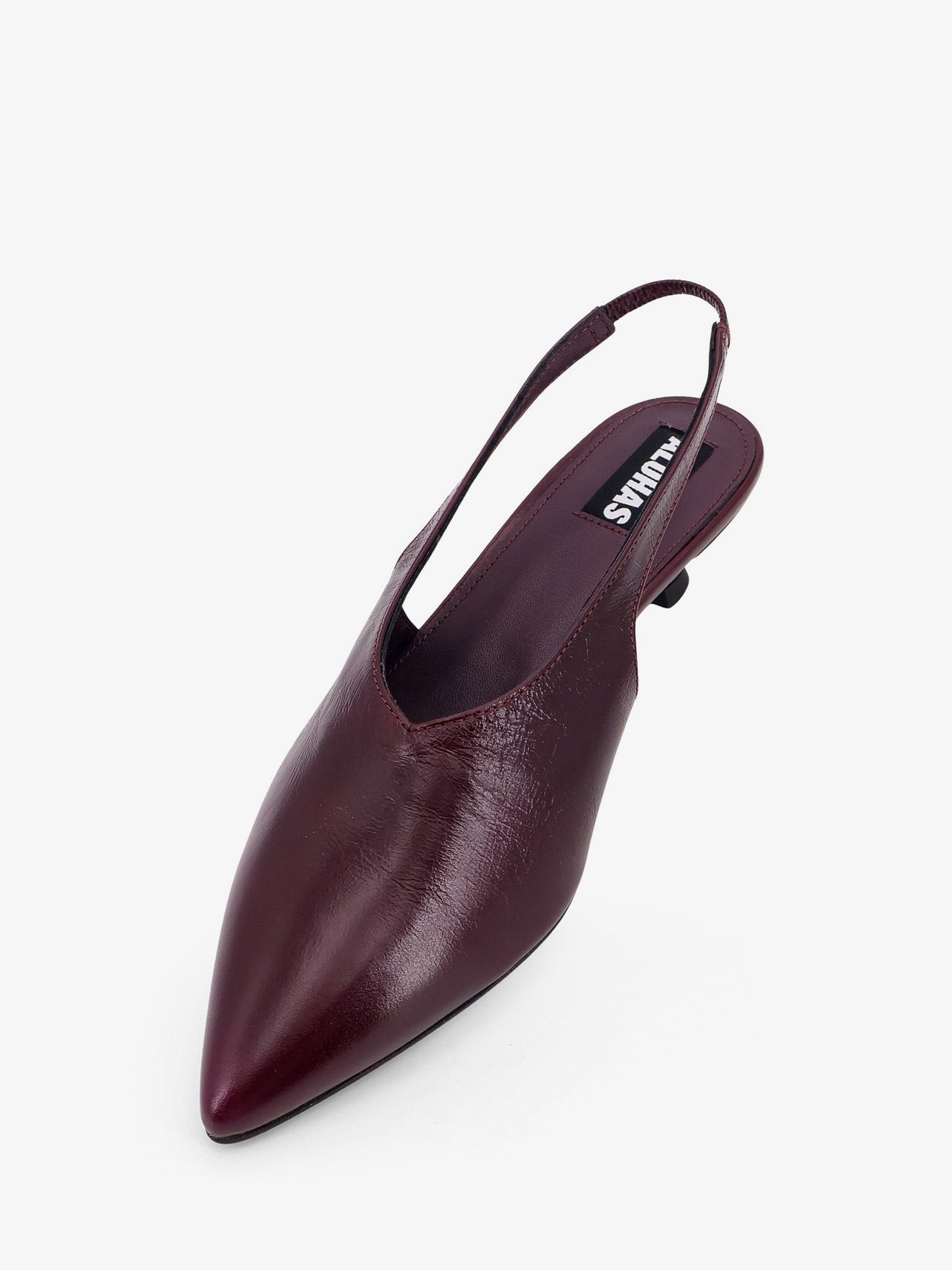 ALOHAS Eros leather slingback decolleté
