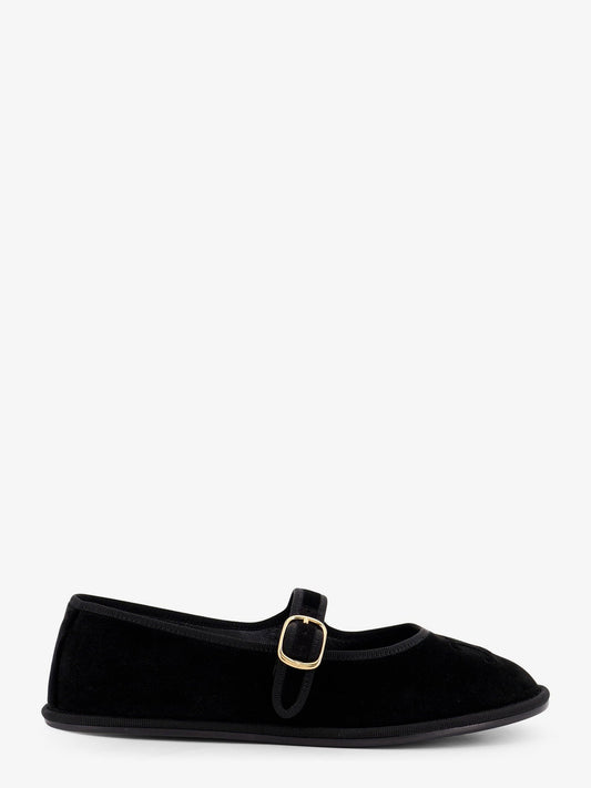 Celine EveTriomphe velvet Mary Jane ballerinas