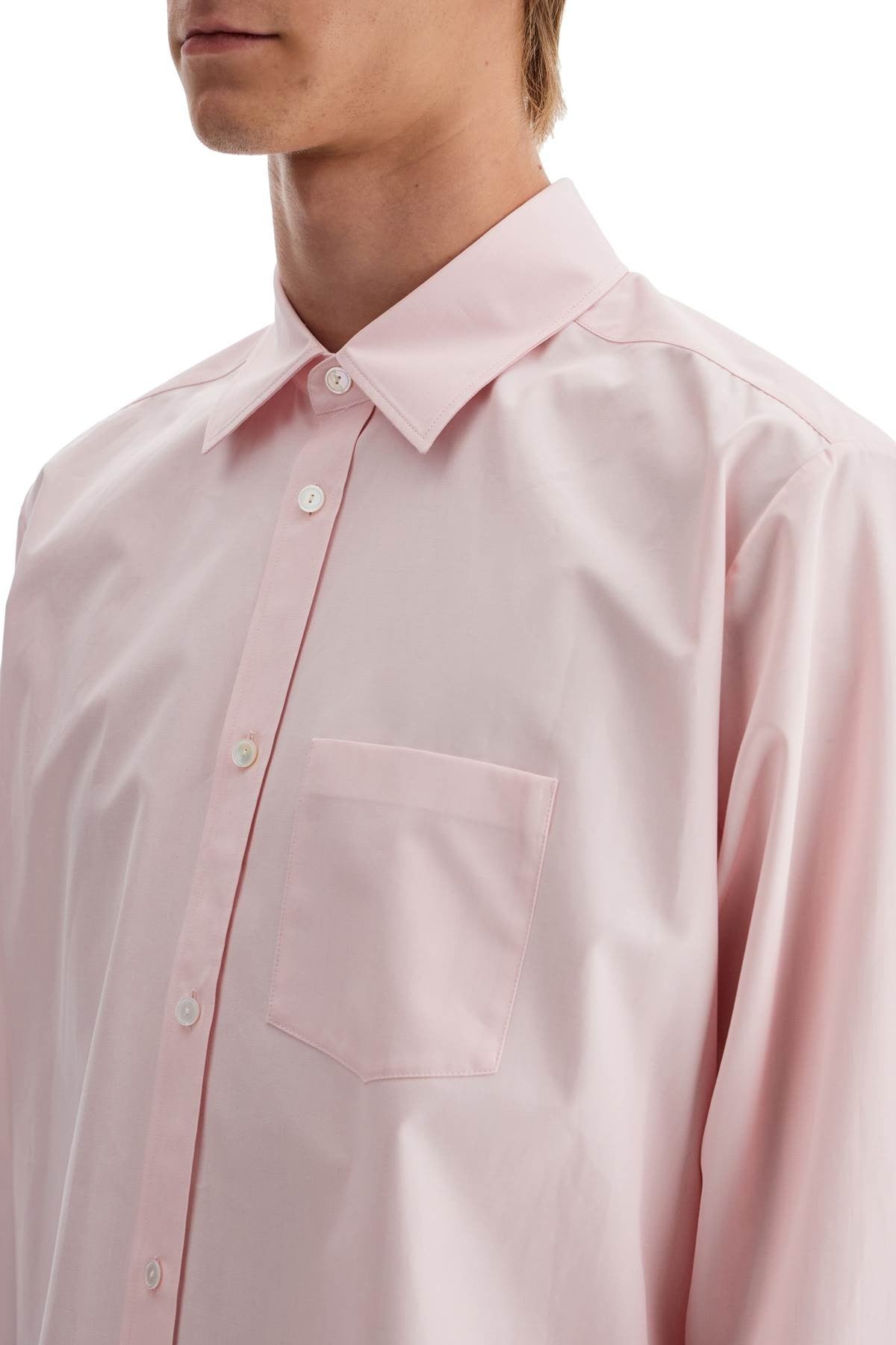 THE ROW ezra pocket shirt with