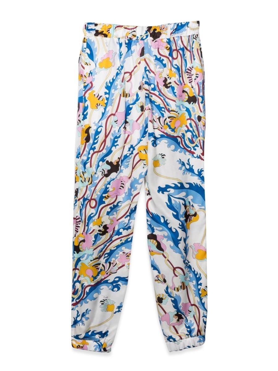 EMILIO PUCCI FABRIC PANTS