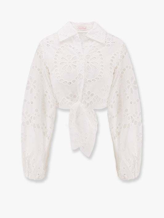 MC2 SAINT BARTH Febe sangallo cotton shirt