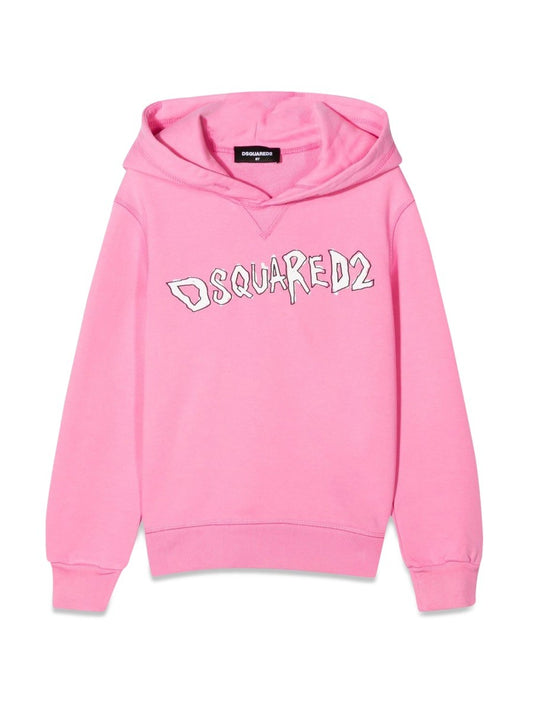 Dsquared FELPA CON CAPPUCCIO