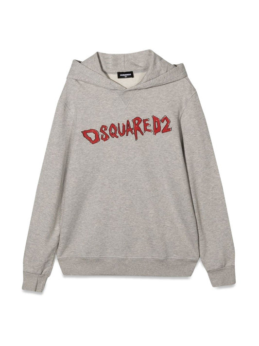 Dsquared FELPA CON CAPPUCCIO