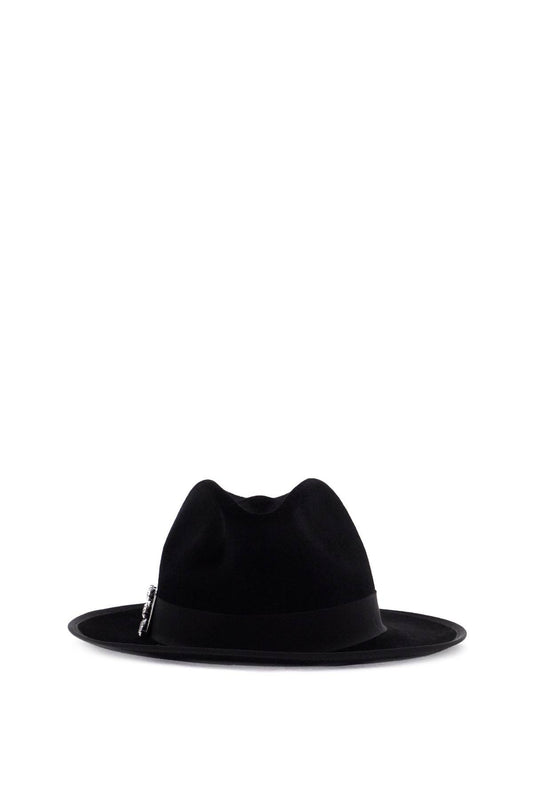 ROGER VIVIER "felted wool fedora très vivier