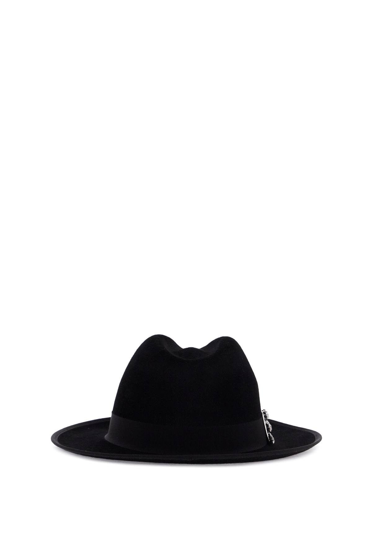 ROGER VIVIER "felted wool fedora très vivier