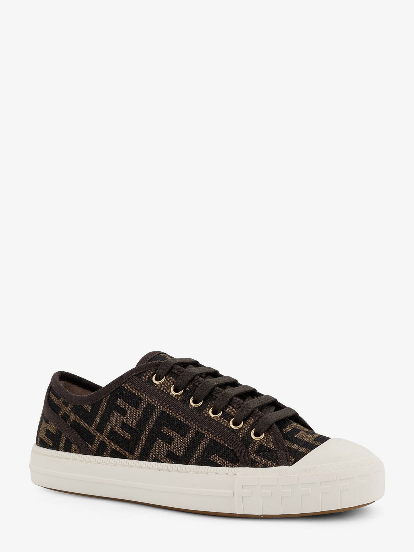 Fendi Fendi Domino FF Jacquard fabric sneakers