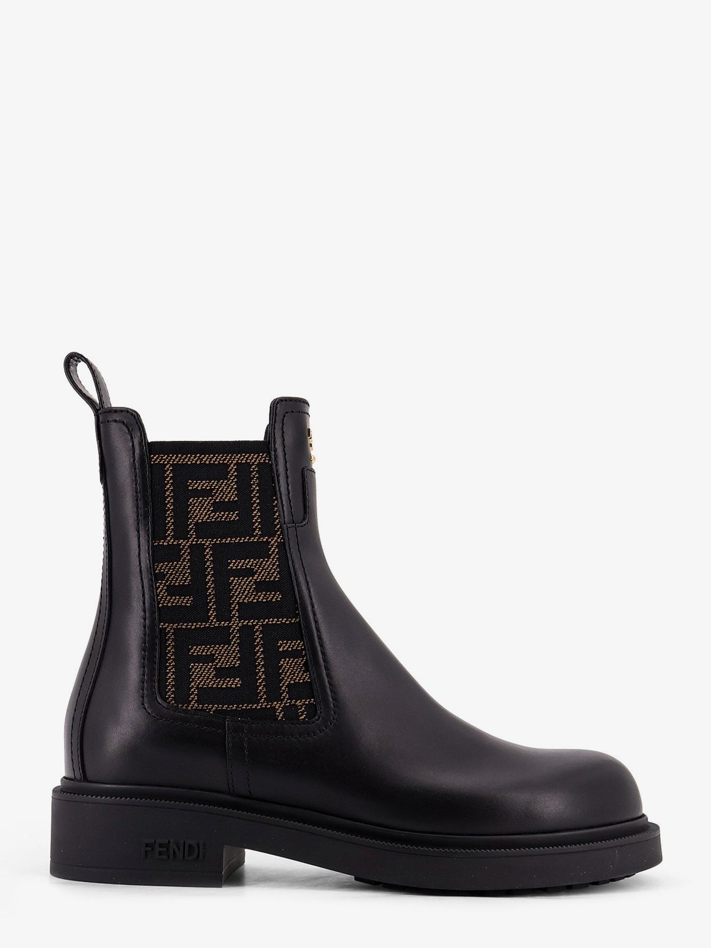 Fendi Fendi Filo leather ankle boots