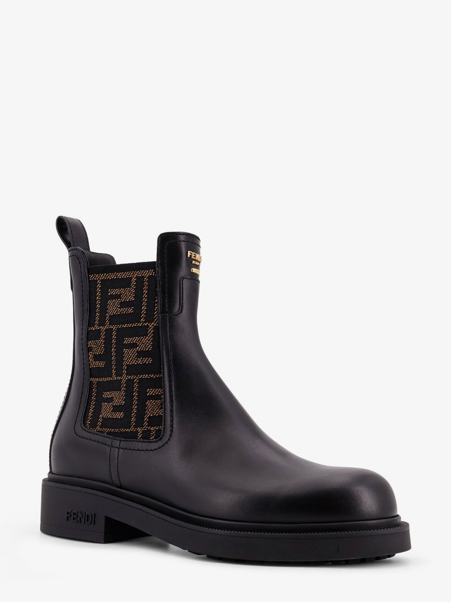 Fendi Fendi Filo leather ankle boots