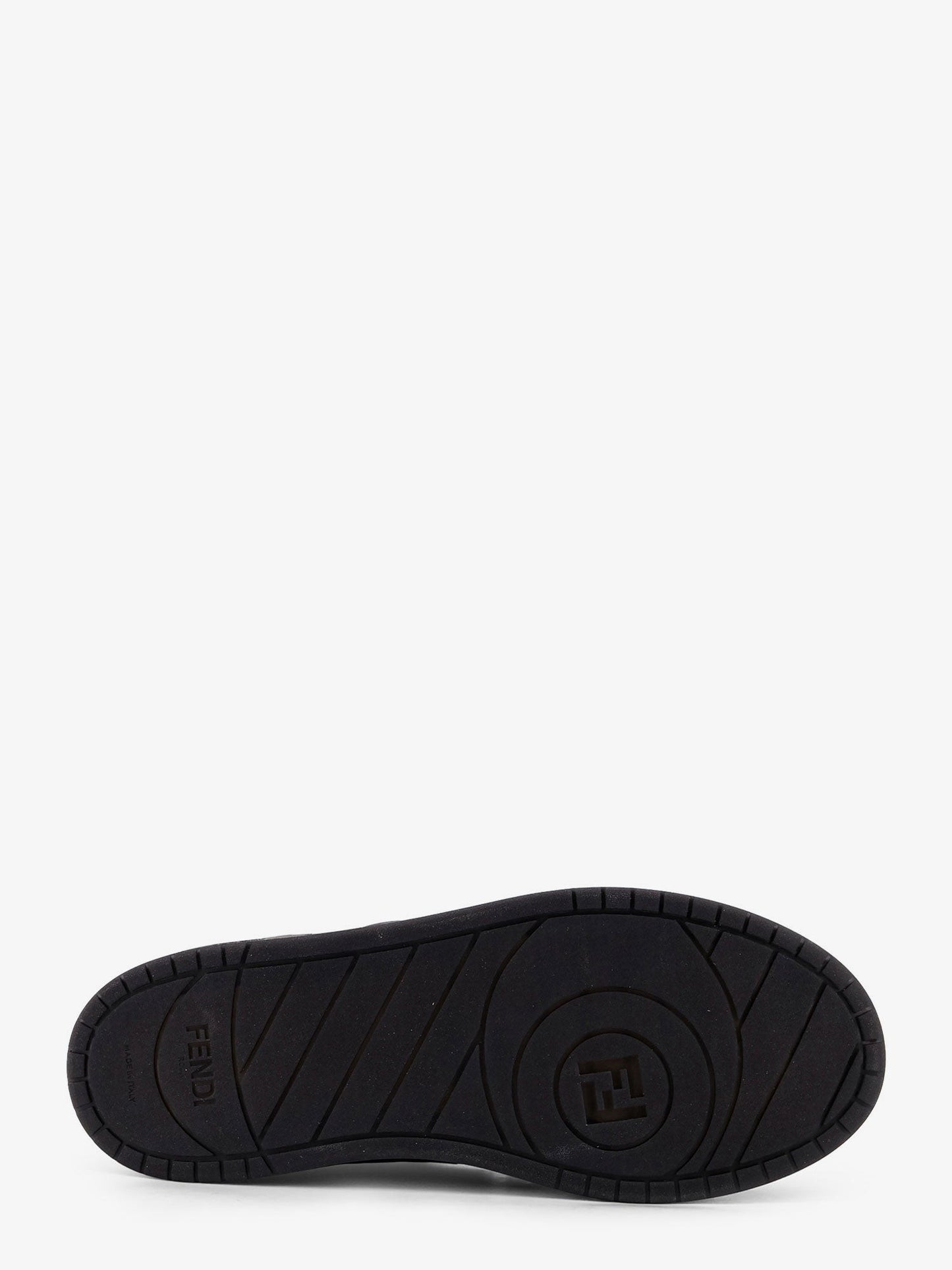Fendi Fendi Match FF Jacquard and suede sneakers