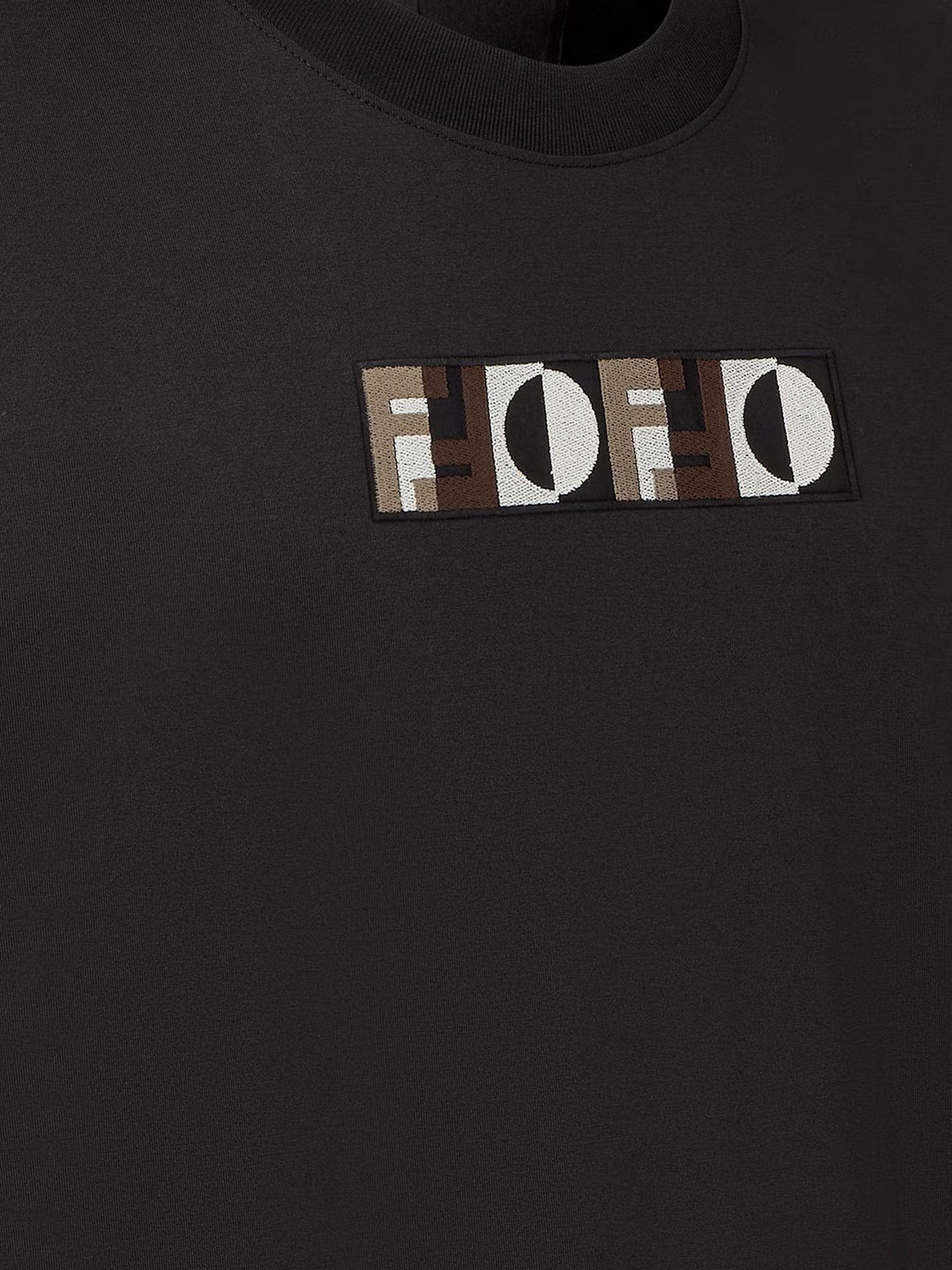 Fendi Fendi Optical cotton t-shirt
