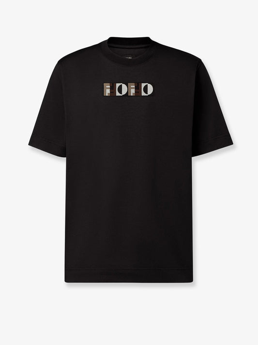 Fendi Fendi Optical cotton t-shirt