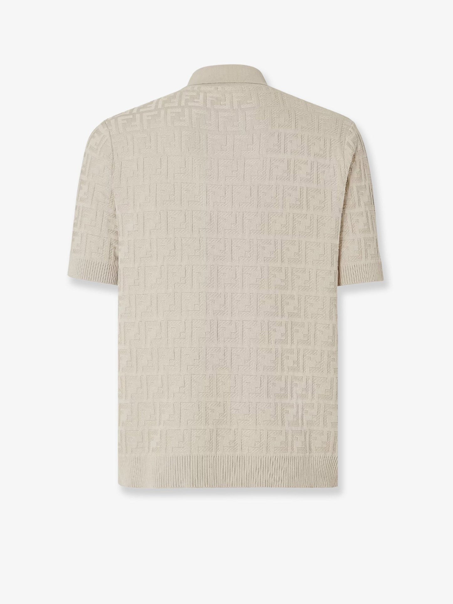 Fendi FF cotton polo shirt
