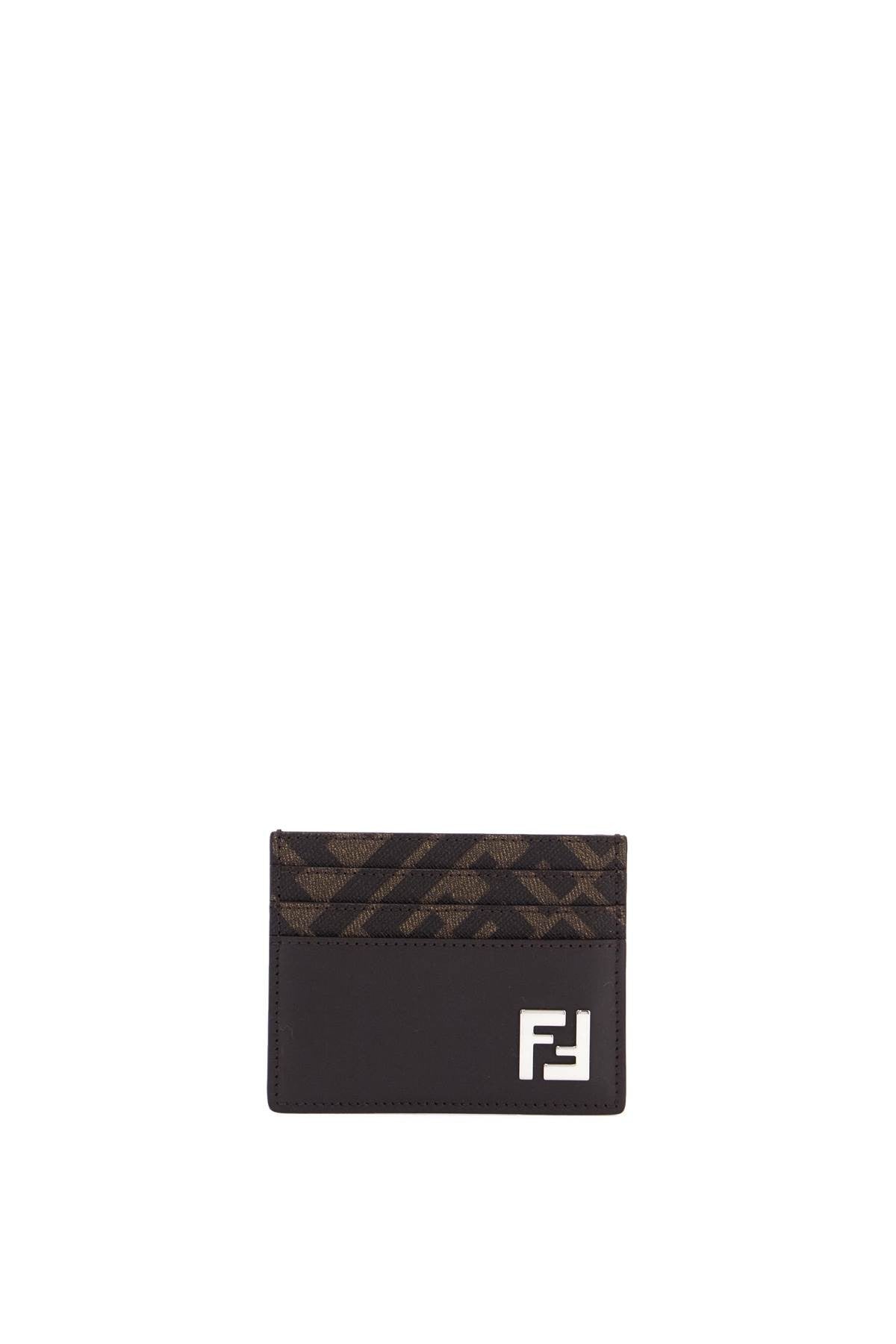 Fendi ff squared card holder