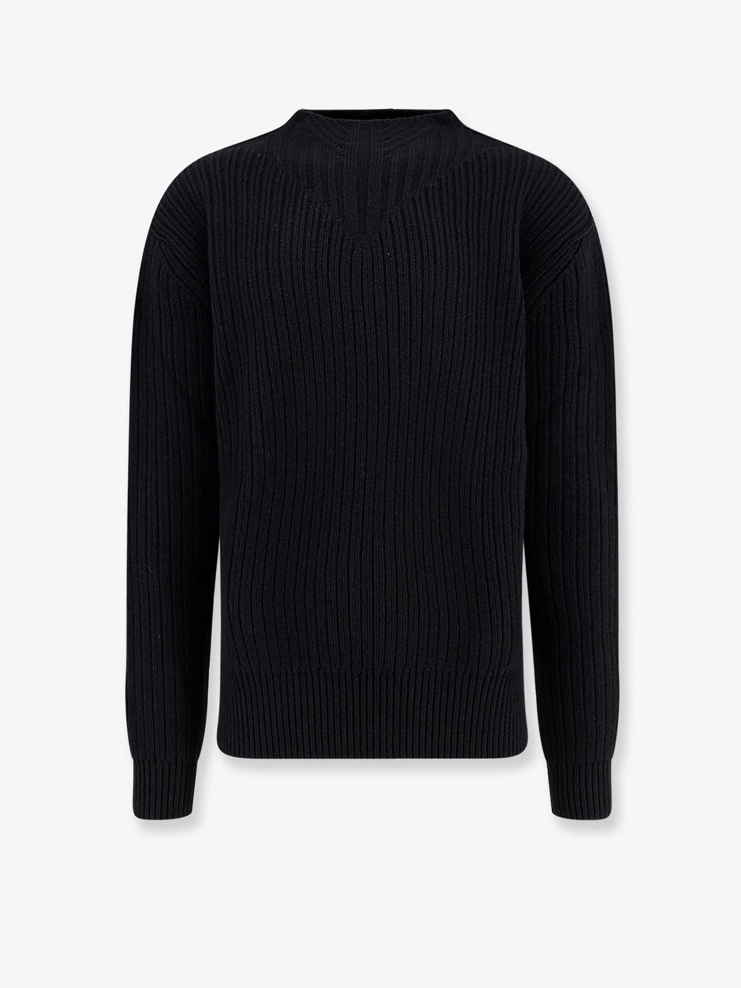 RICK OWENS Fisherman Round Neck virgin wool sweater