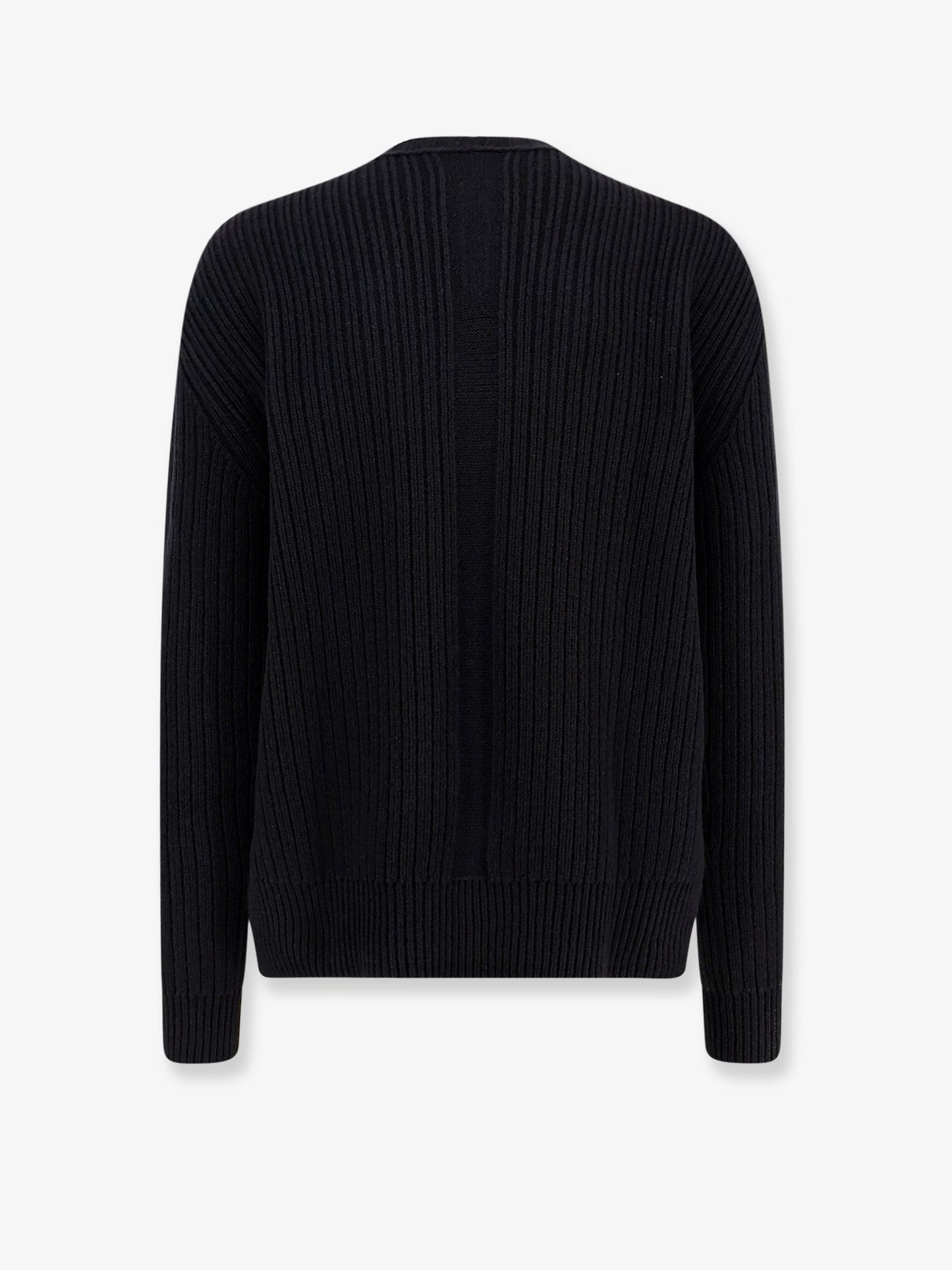 RICK OWENS Fisherman Round Neck virgin wool sweater