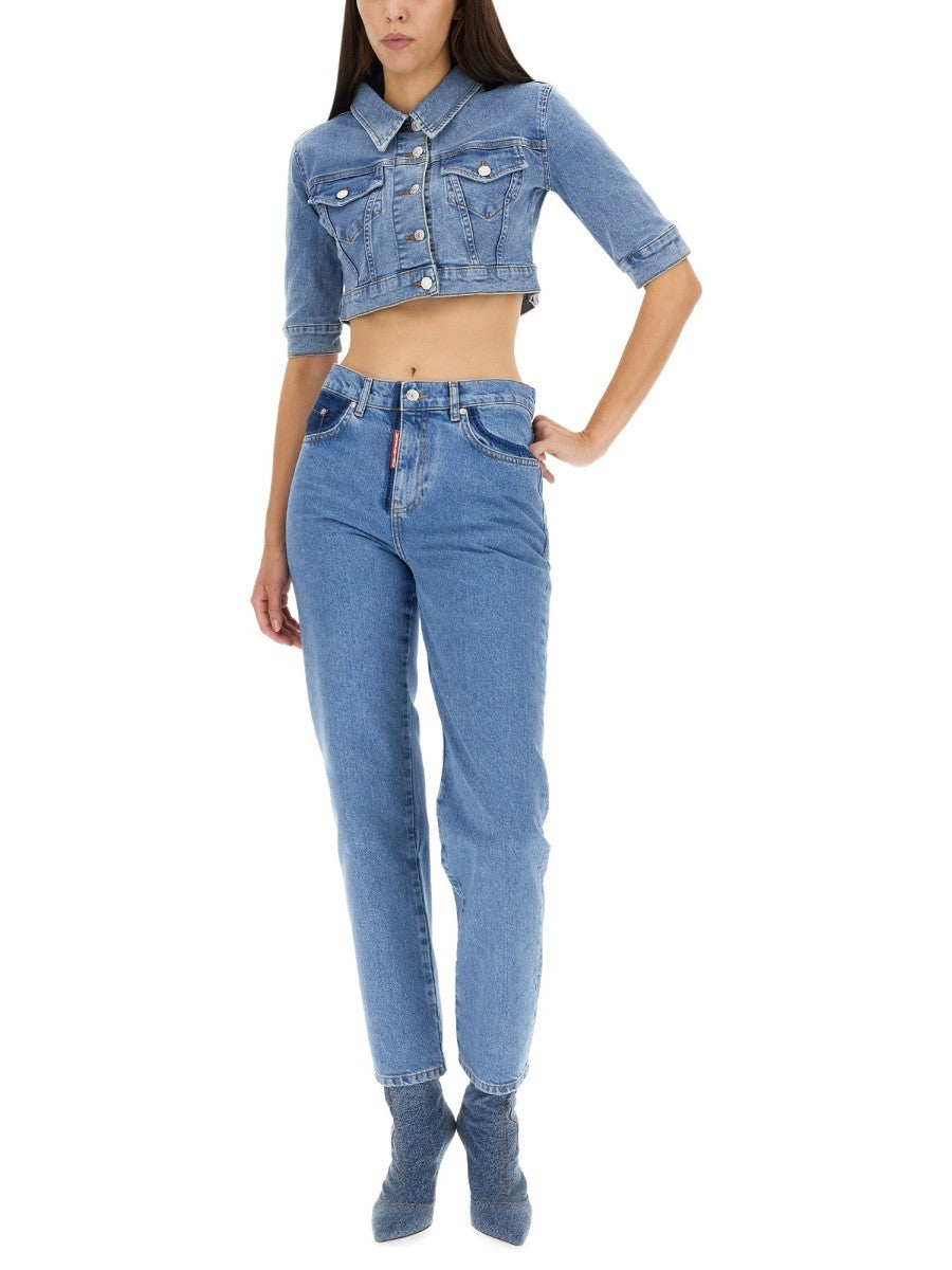 MOSCHINO JEANS FIVE POCKET JEANS