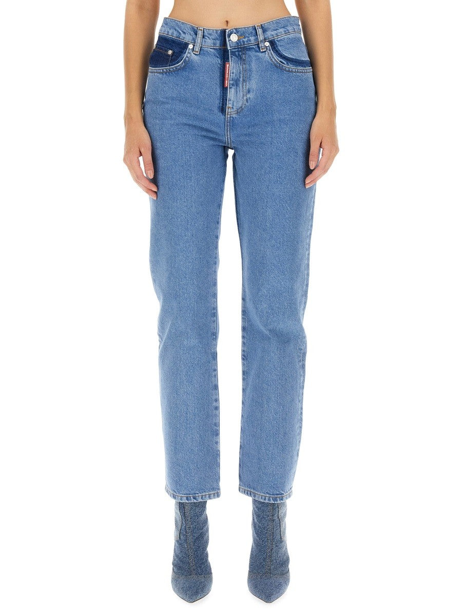 MOSCHINO JEANS FIVE POCKET JEANS