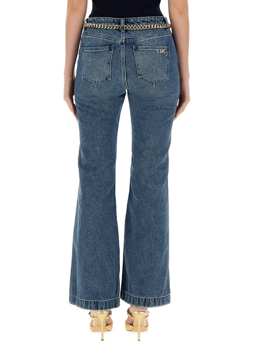 MICHAEL BY MICHAEL KORS FLARE FIT JEANS