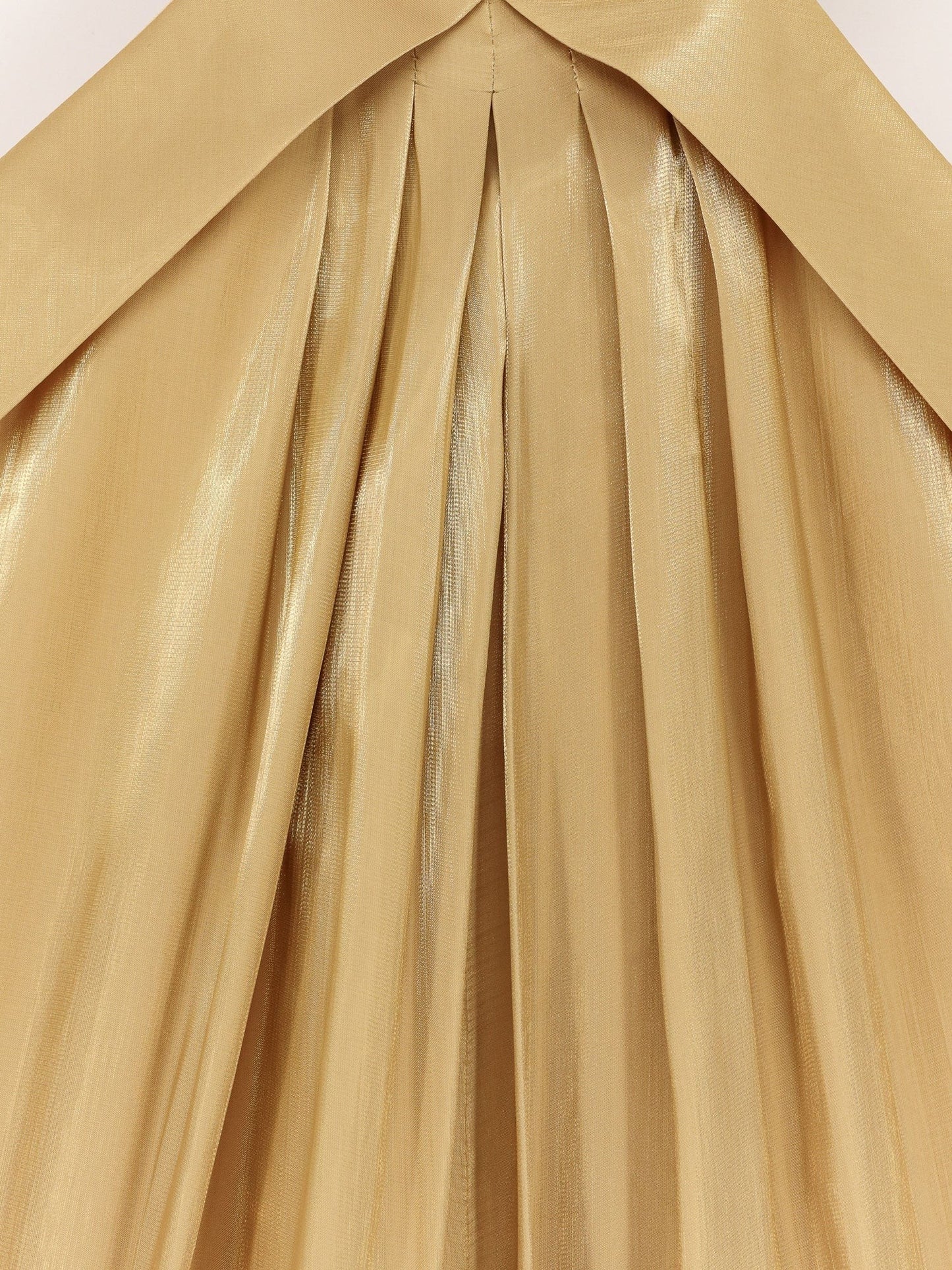 Actualee Flared satin long dress