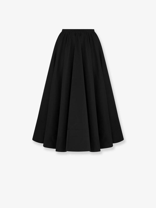 Dior Flared silk midi skirt