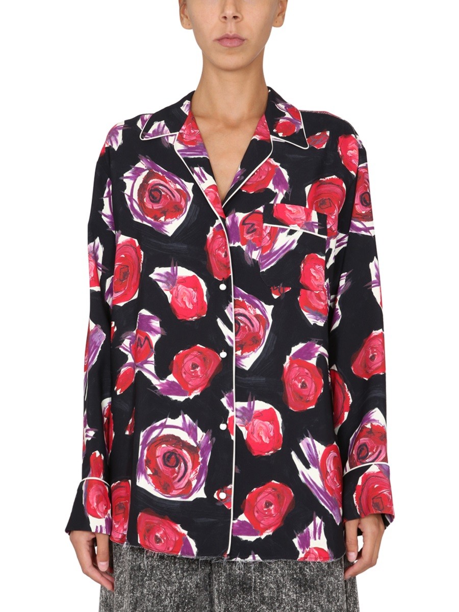 Marni FLORAL PRINT SHIRT