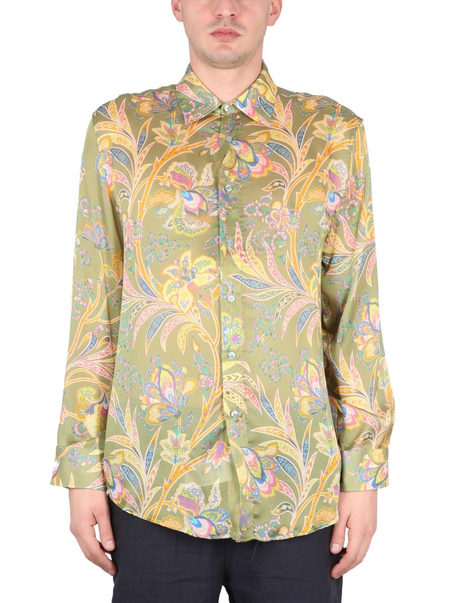 Etro FLORAL PRINT SHIRT