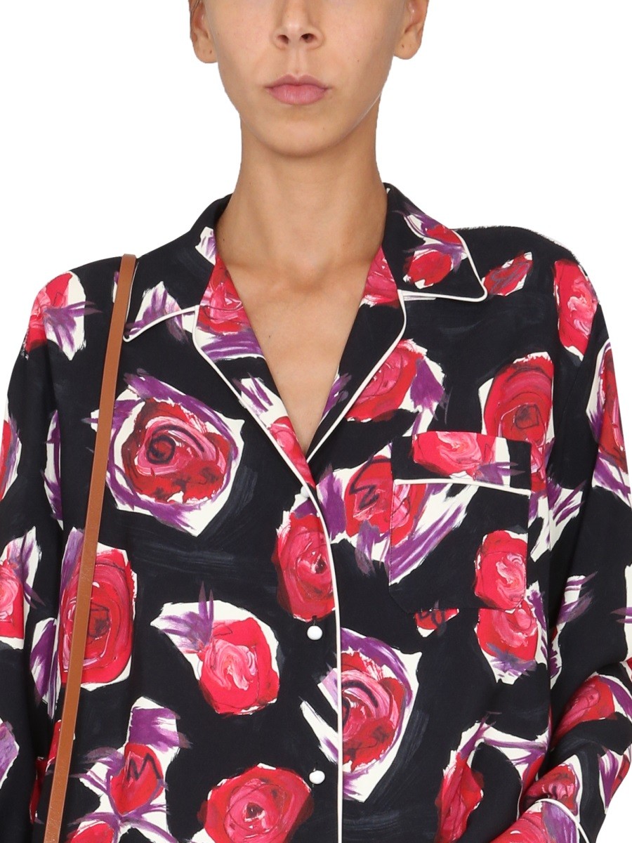 Marni FLORAL PRINT SHIRT