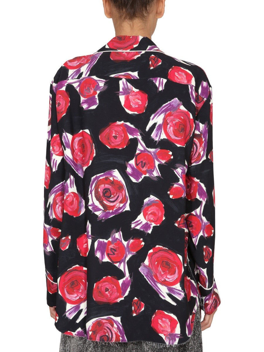 Marni FLORAL PRINT SHIRT