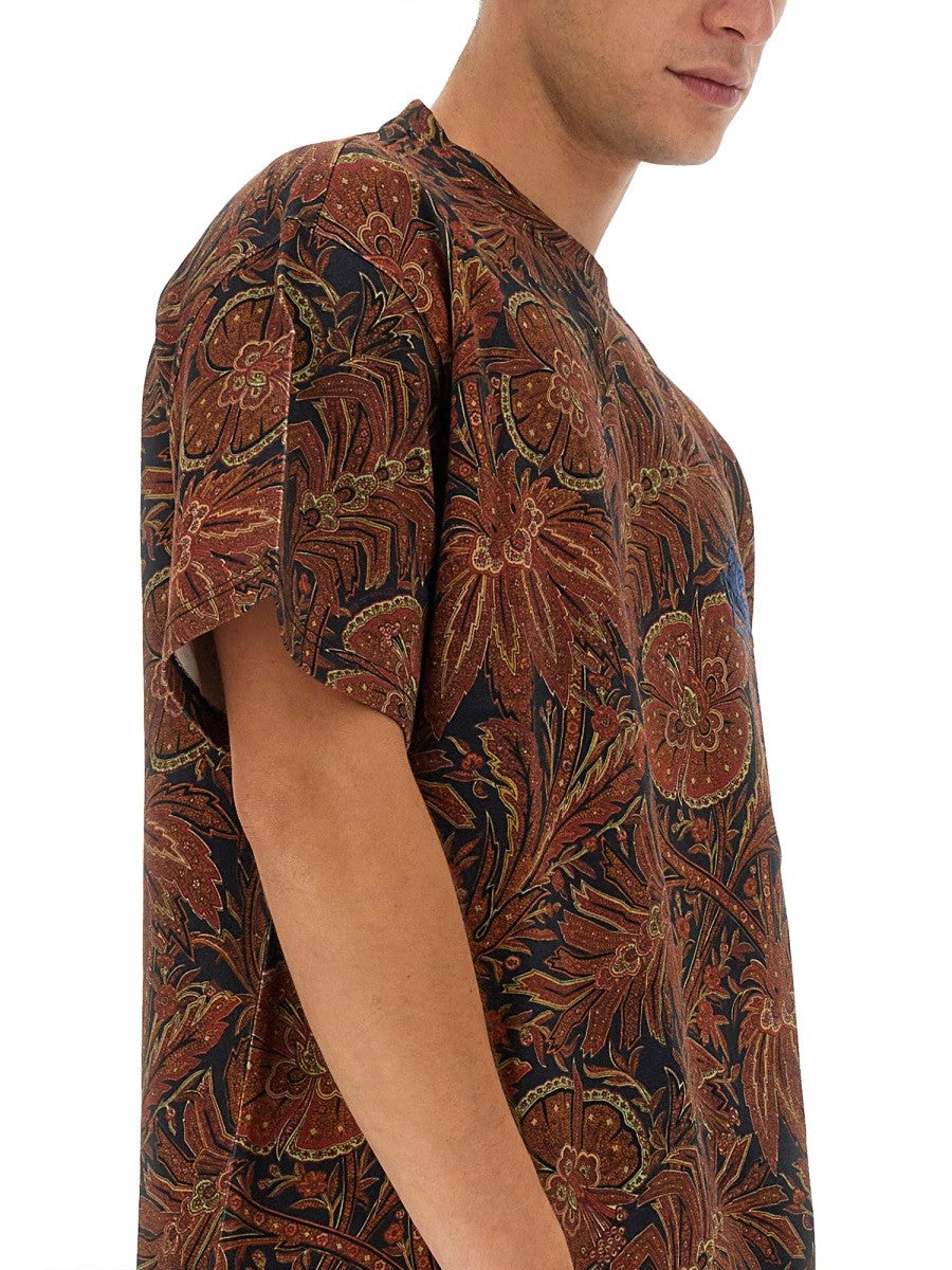 Etro FLORAL PRINT T-SHIRT