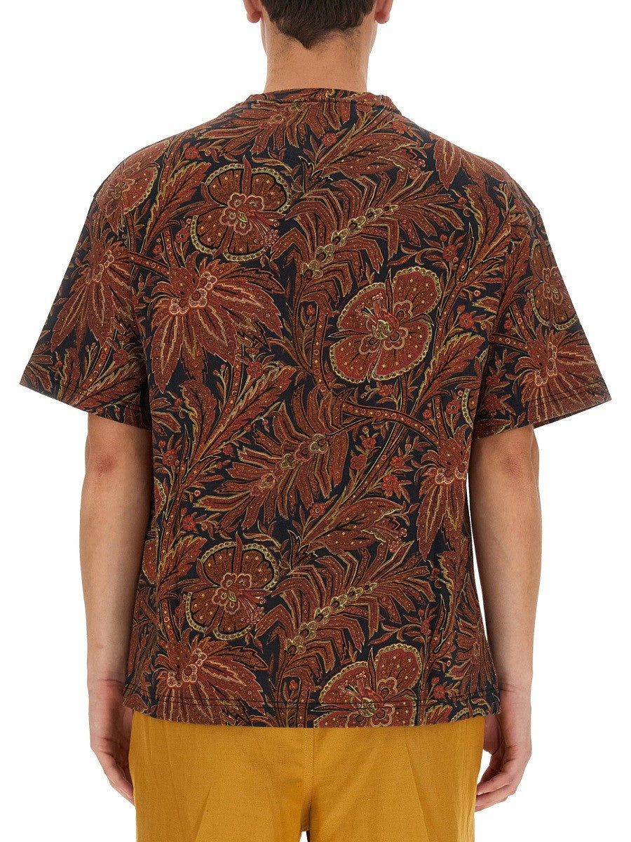 Etro FLORAL PRINT T-SHIRT