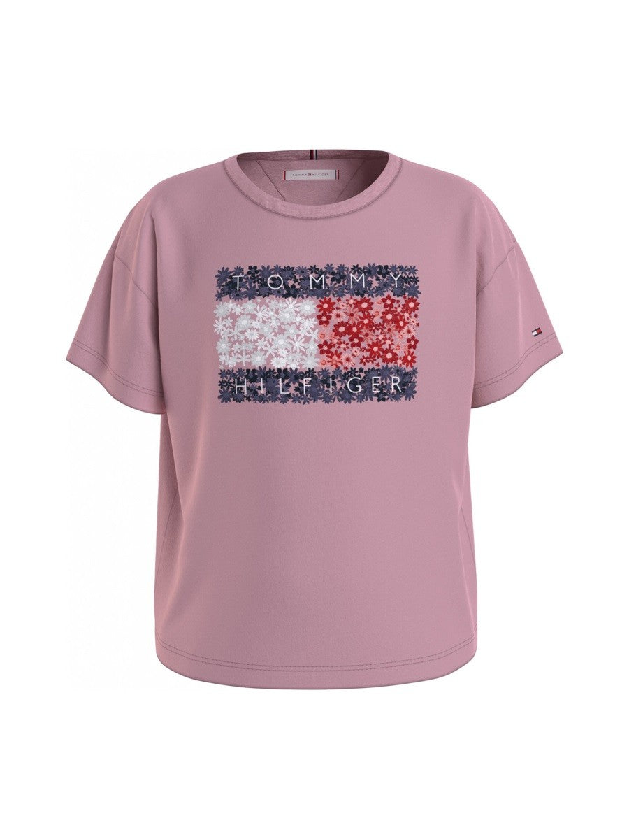 Tommy Hilfiger FLOWER FLAG TEE S/S