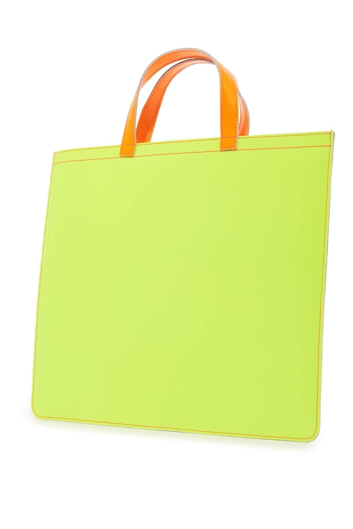 COMME DES GARCONS WALLET fluo tote bag