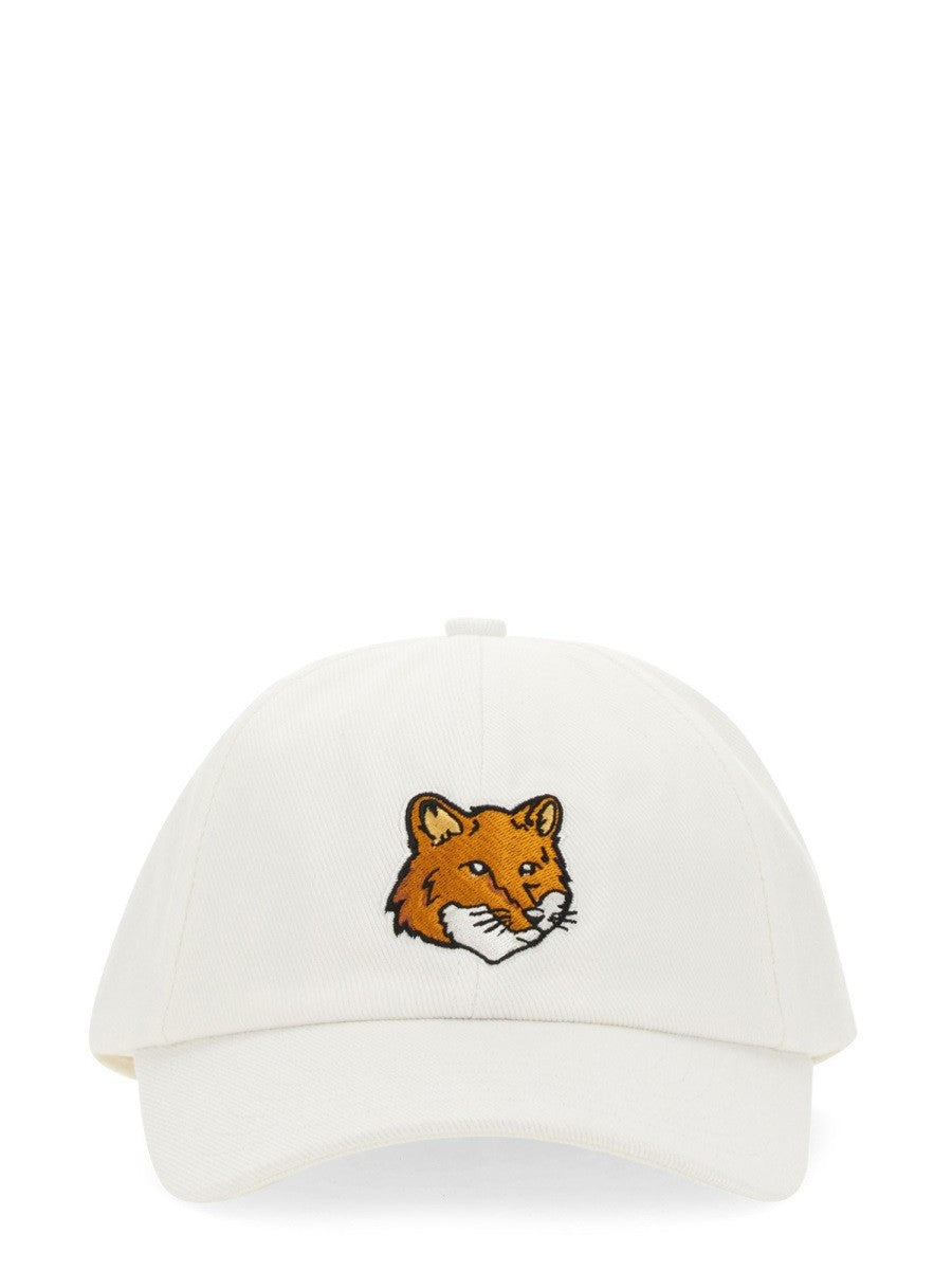 Maison Kitsune FOX HEAD BASEBALL HAT