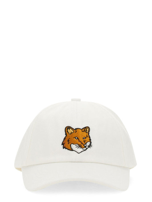 Maison Kitsune FOX HEAD BASEBALL HAT