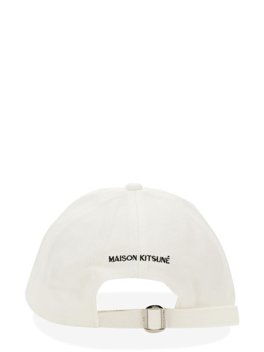 Maison Kitsune FOX HEAD BASEBALL HAT