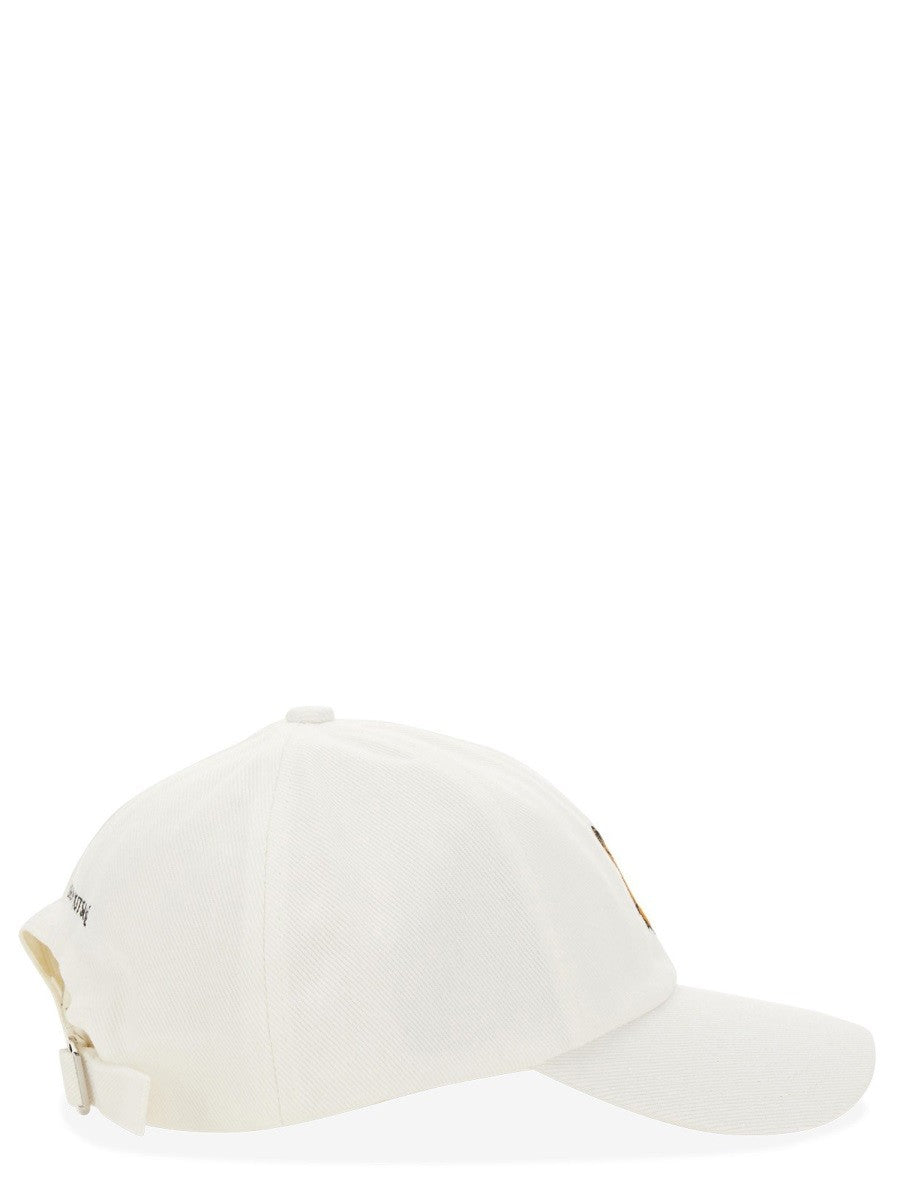 Maison Kitsune FOX HEAD BASEBALL HAT